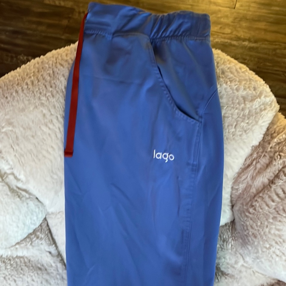 Lago Women's Straight Leg Track Pants in Blue